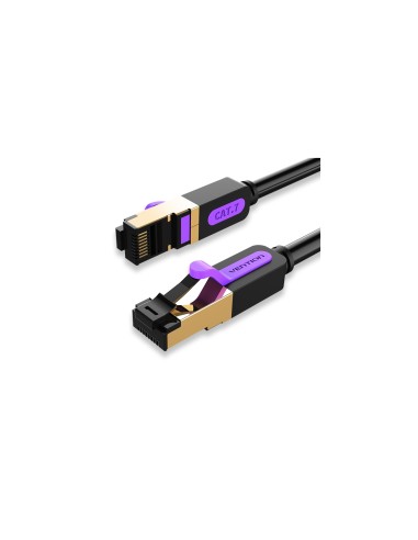 Vention Cable de Red RJ45 SFTP ICDBD Cat7/ 50cm/ Negro