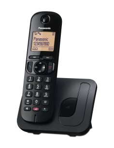 Panasonic KX-TGC250 TelÃ©fono DECT Identificador de llamadas Negro