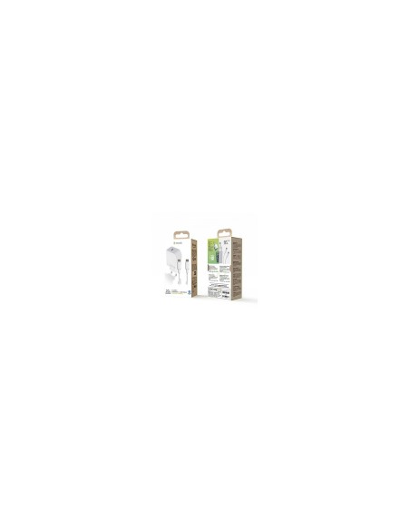 Muvit MCPAK0044 cargador de dispositivo mÃ³vil Universal Blanco Corriente alterna Interior