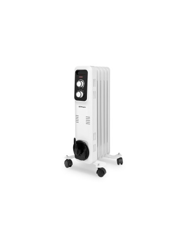 Orbegozo 18023 calefactor elÃ©ctrico Interior Negro, Blanco 1000 W Radiador de aceite elÃ©ctrico
