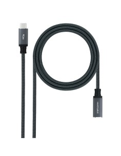 Nanocable 10.01.4501-L150-COMB cable USB USB 3.2 Gen 2x2 1,5 m USB C Negro