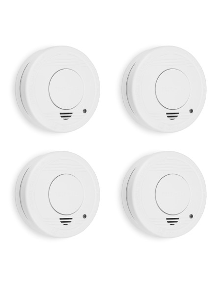 Smartwares 10.100.41 Pack 4 detectores de humo RM250/4