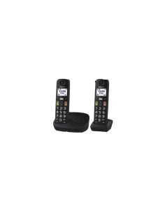 Panasonic KX-TGU112 TelÃ©fono DECT Identificador de llamadas Negro