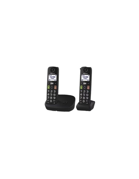 Panasonic KX-TGU112 TelÃ©fono DECT Identificador de llamadas Negro