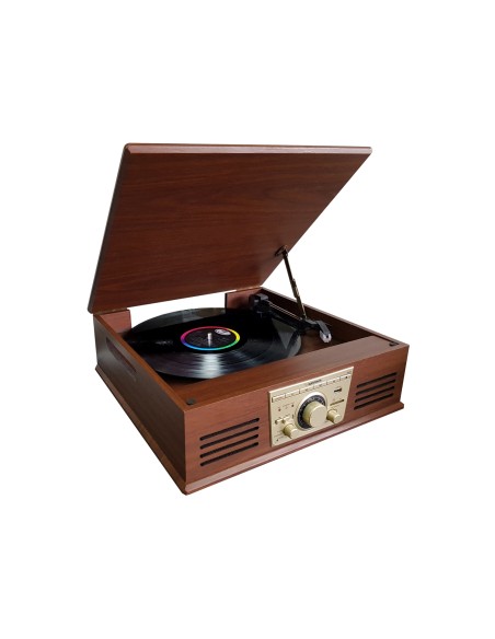 Sunstech PXR32 Tocadiscos de tracciÃ³n directa Madera