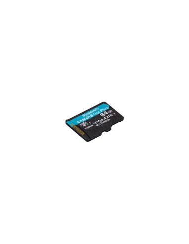 Kingston Technology 64GB microSDXC Canvas Go Plus Gen4 200R A2 U3 Paquete individual sin ADP