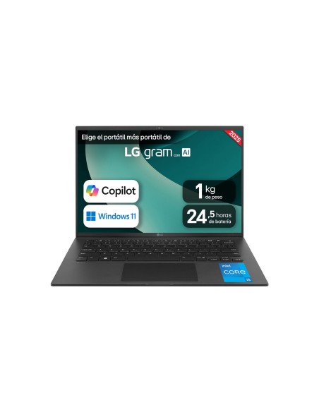 LG 14Z90RU-G.AP55B ordenador portatil IntelÂ® Coreâ„¢ i5 i5-1334U PortÃ¡til 35,6 cm (14") WUXGA 16 GB LPDDR4x-SDRAM 512 GB SSD W