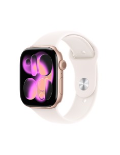 Apple Watch Series 11 OLED 46 mm Digital 416 x 496 Pixeles Pantalla tÃ¡ctil Oro rosa Wifi GPS (satÃ©lite)