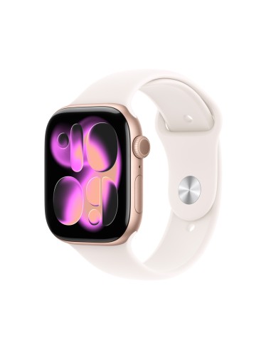 Apple Watch Series 11 OLED 46 mm Digital 416 x 496 Pixeles Pantalla tÃ¡ctil 5G Oro rosa Wifi GPS (satÃ©lite)