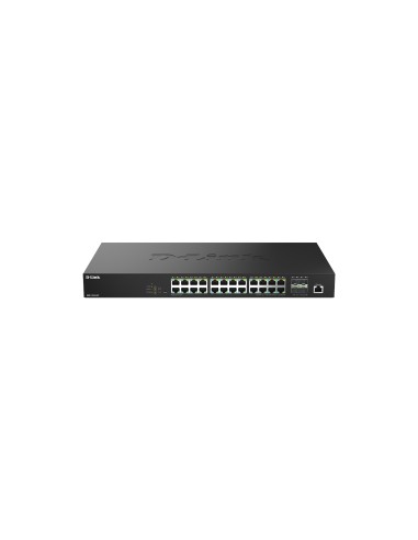 D-Link DMS-1250-28P/E switch Gestionado L2 2.5G Ethernet (100/1000/2500) EnergÃ­a sobre Ethernet (PoE) Negro