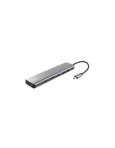 Trust 25661 hub de interfaz USB Tipo C Aluminio