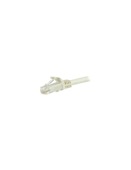 StarTech.com Cable de red Cat6 Ethernet RJ45 sin Enganches UTP 24AWG - 1.5m Blanco