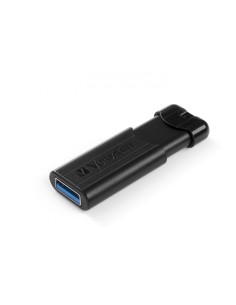 Verbatim PinStripe 3.0 Memoria USB 3.0 64GB Negro 49318