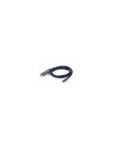 Gembird CC-USB3C-HDMI-01-6 adaptador de cable de vÃÂ­deo 1,8 m USB Tipo C HDMI tipo A (EstÃ¡ndar) Negro, Gris