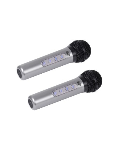 Trevi EM 415 R Negro, Plata MicrÃ³fono para karaoke