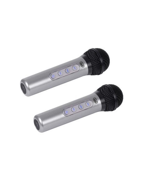 Trevi EM 415 R Negro, Plata MicrÃ³fono para karaoke