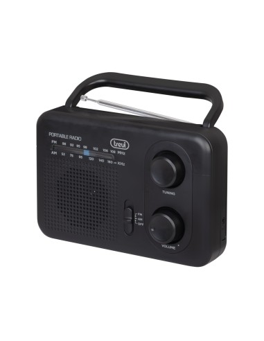 Trevi 0RA7F6400 radio PortÃ¡til AnalÃ³gica Negro