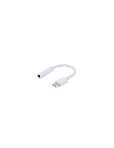 Savio AK-35 mobile phone cable White 0.12 m USB C 3.5mm cable de telÃ©fono mÃ³vil Blanco 0,12 m 3,5mm