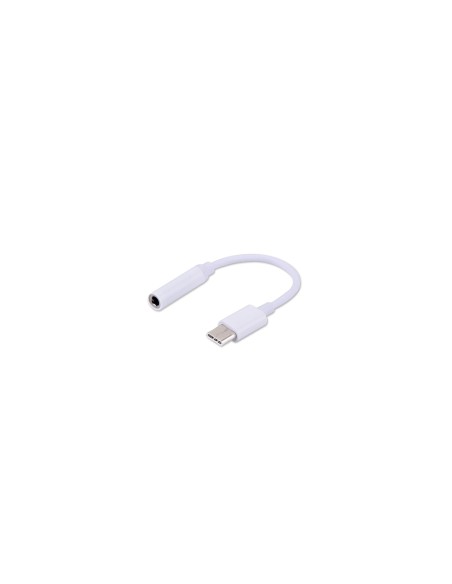 Savio AK-35 mobile phone cable White 0.12 m USB C 3.5mm cable de telÃ©fono mÃ³vil Blanco 0,12 m 3,5mm