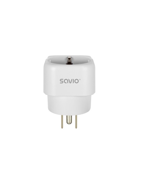 Savio AP-03 adaptador e inversor de corriente Blanco