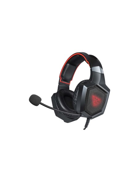 Savio SAVGH-FORGE auricular y casco Auriculares AlÃ¡mbrico gancho de oreja Juego Negro, Rojo