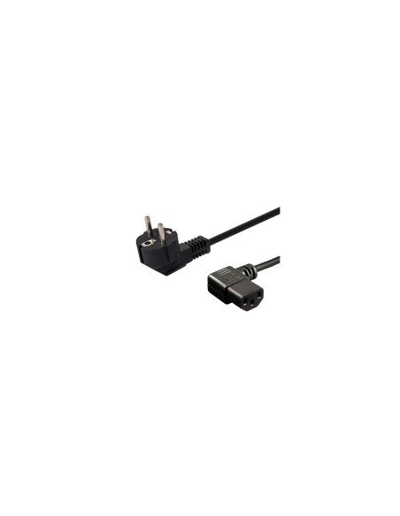 Savio CL-115 cable de transmisiÃ³n Negro 1,2 m IEC C13