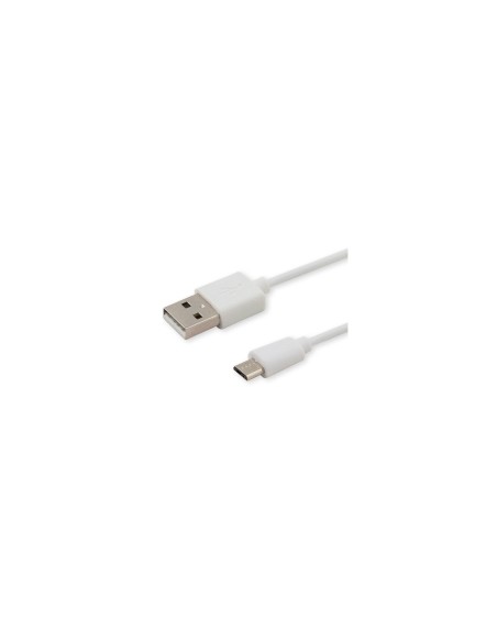 Savio CL-123 cable USB USB 2.0 1 m USB A Micro-USB B Blanco