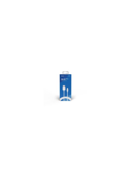 Savio CL-126 cable USB USB 2.0 1 m USB C USB A Blanco
