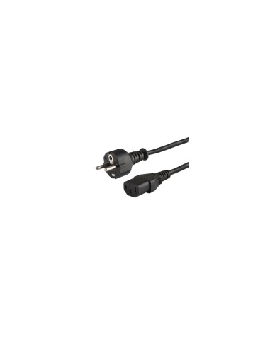 Savio CL-138 cable de transmisiÃ³n Negro 1,8 m IEC C13 Enchufe tipo E