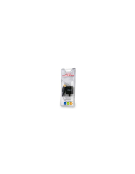 Savio CL-55 adaptador de cable de vÃ­deo 0,2 m DisplayPort HDMI tipo A (EstÃ¡ndar) Negro