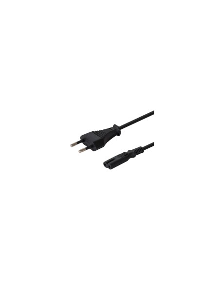 Savio CL-97 cable de transmisiÃ³n Negro 1,2 m Enchufe tipo E IEC C7