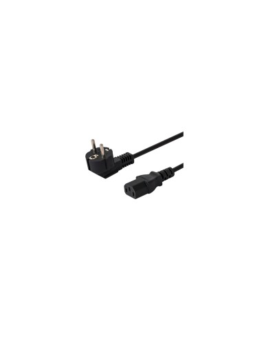 Savio CL-98 cable de transmisiÃ³n Negro 1,8 m IEC C13 Enchufe tipo E