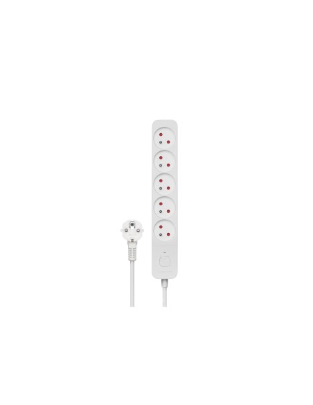 Savio Power strip 5 sockets 3m white LZ-09 5 salidas AC Tipo F Blanco