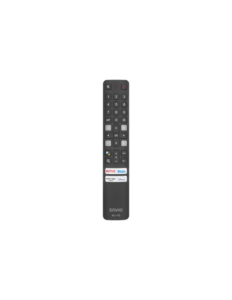 Savio RC-15 universal remote control/replacement for TCL SMART TV mando a distancia IR inalÃ¡mbrico Botones