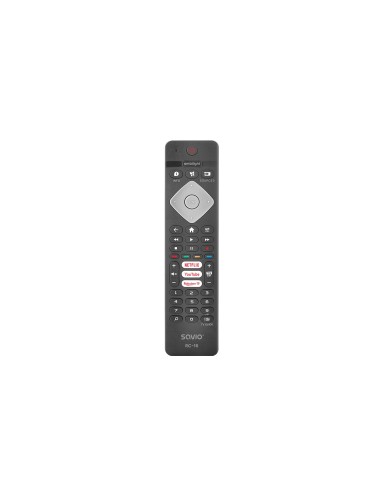 Savio RC-16 mando a distancia IR inalÃ¡mbrico TV, Sintonizador de TV, Receptor de televisiÃ³n Botones