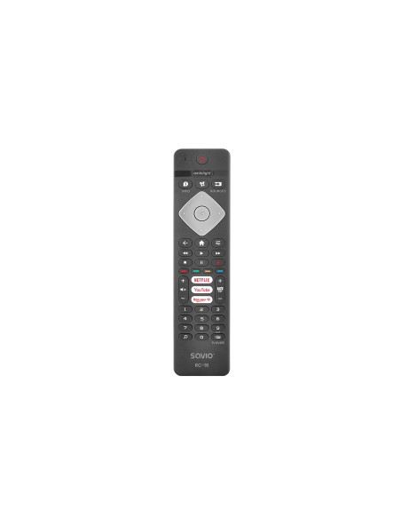 Savio RC-16 mando a distancia IR inalÃ¡mbrico TV, Sintonizador de TV, Receptor de televisiÃ³n Botones