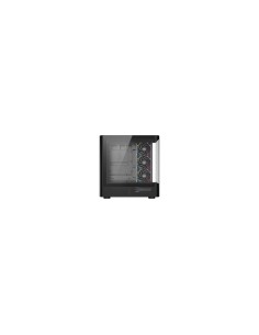 XYZ QUANTUM TORRE GAMING A-RGB , 4x VENTILADORES, PWM, BTF, CRISTAL CURVO, TIPO C , ATX, NEGRA 2