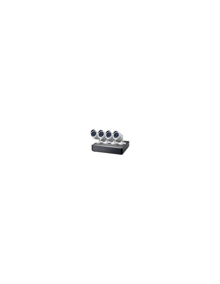 LEVEL ONE DSK-4001 KIT VIDEOVIGILANCIA 720P 4 CANALES 4 CAMARAS + GRABADOR DSK-4001