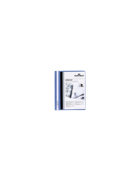 Durable DURAPLUS Azul, Transparente A4