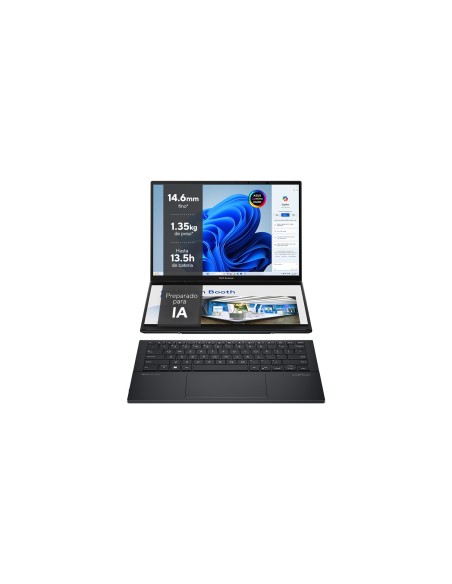 ASUS Zenbook Duo OLED UX8406MA-PZ271W Intel Core Ultra 9 185H/32GB/2TB SSD/Arc Graphics/14" Windows 11 Home PortÃ¡til