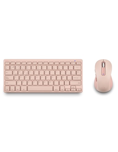 NGS FANTASY (QUERTY, ES) teclado RatÃ³n incluido Universal RF Wireless + Bluetooth QWERTY EspaÃ±ol Rosa