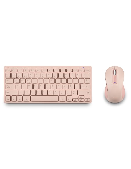 NGS FANTASY (QUERTY, ES) teclado RatÃ³n incluido Universal RF Wireless + Bluetooth QWERTY EspaÃ±ol Rosa