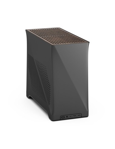 Fractal Design Era 2 Mini Tower CarbÃ³n vegetal, Gris