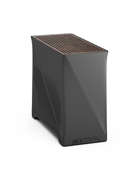 Fractal Design Era 2 Mini Tower CarbÃ³n vegetal, Gris