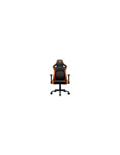 COUGAR Gaming CGR-DFL Silla para videojuegos de PC Asiento acolchado tapizado Negro, Naranja 2