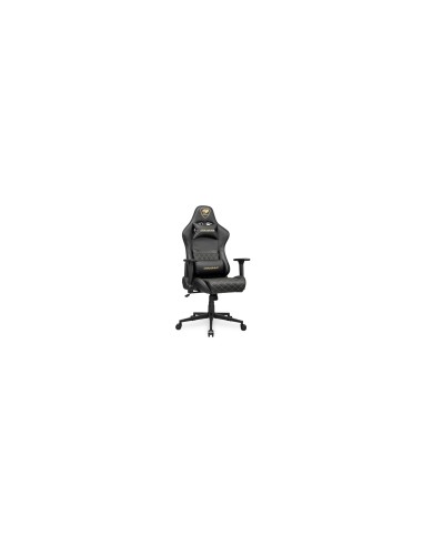COUGAR Gaming ARMOR ONE V2 Silla para videojuegos universal Asiento acolchado Negro, Oro
