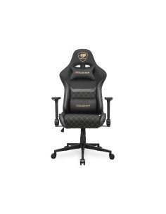 COUGAR Gaming Armor One V2 Gold F Silla para videojuegos universal Asiento acolchado tapizado Negro, Oro