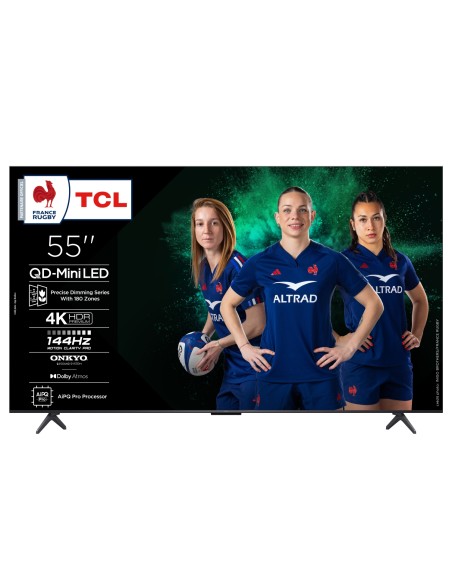TCL C6K 55C6K Televisor 139,7 cm (55") 4K Ultra HD Smart TV Wifi MetÃ¡lico