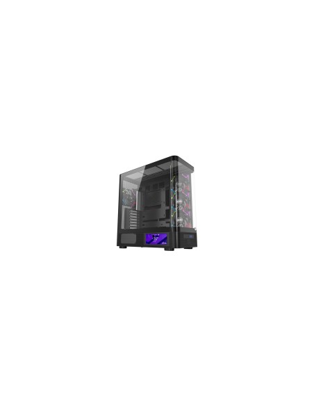 XYZ QUANTUM PRO, TORRE GAMING , 4x VENTILADORES, PWM, BTF, PANTALLA 6,2" , TIPO C , ATX, NEGRA