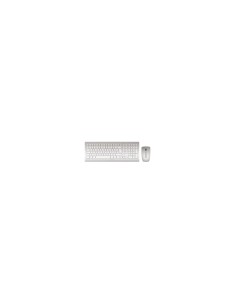 CHERRY DW 8000 teclado RF inalÃ¡mbrico QWERTZ AlemÃ¡n Plata, Blanco